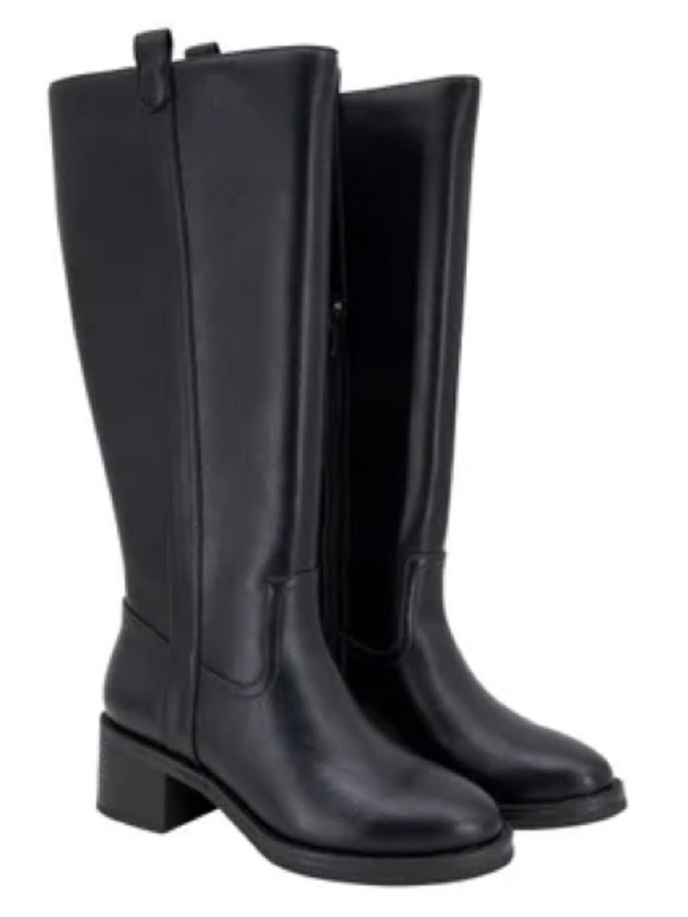 Kensie Naya B Black Tall Knee Boots KS253150 Size 8